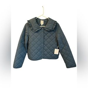 Women's LC Lauren Conrad Ruffle Quilted Jacket